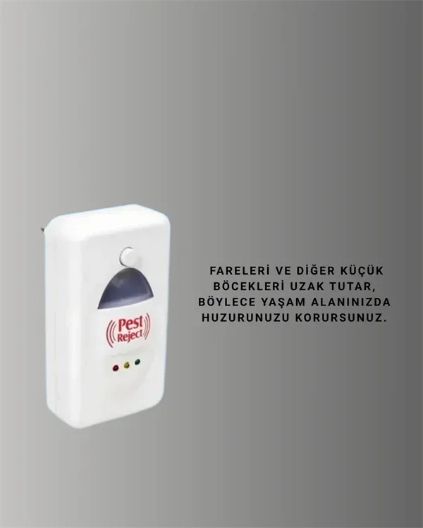 Bakım Gerektirmeyen Ultrasonik Haşere Kovucu – Uzun Ömürlü Kullanım görsel 2