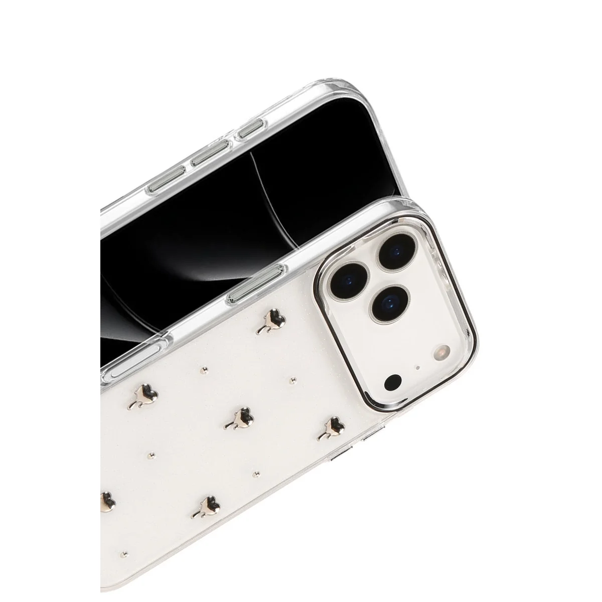 Apple İphone 17 Pro Max Fiyonk Desenli Kapak - Desen 1 görsel 3