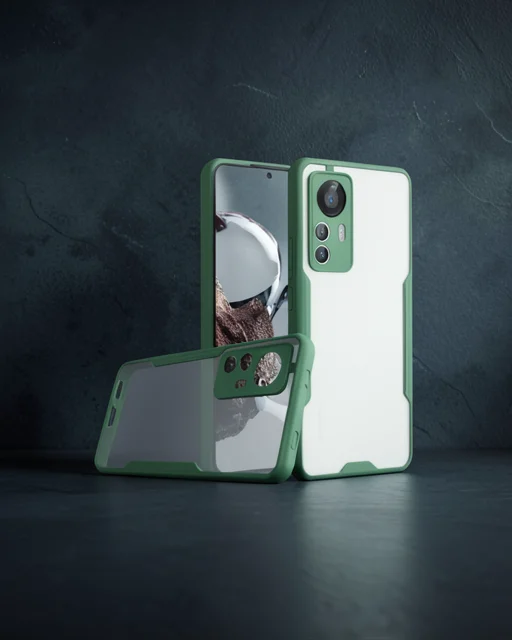 Xiaomi Mi 12t Kılıf Platin Silikon - Yeşil
