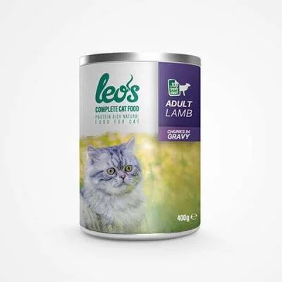 Kuzu Parça Etli Soslu Yetişkin Kedi Konservesi 6 Adet 400 Gr