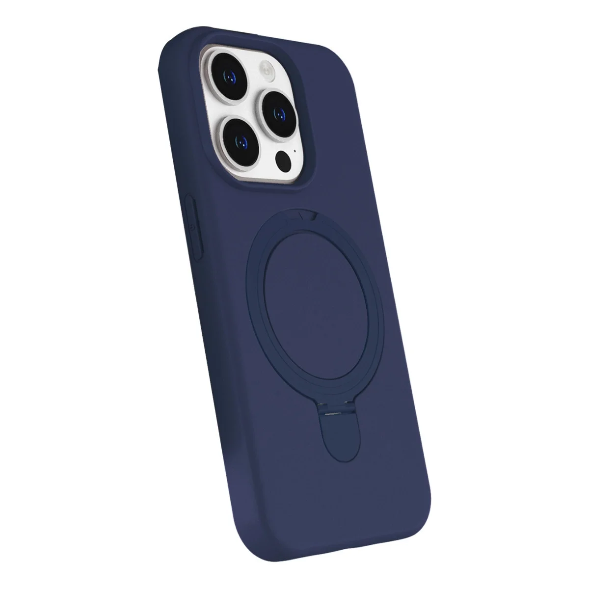 Apple İphone 15 Pro Max Regal Magsafe Standlı Kapak - Lacivert görsel 2