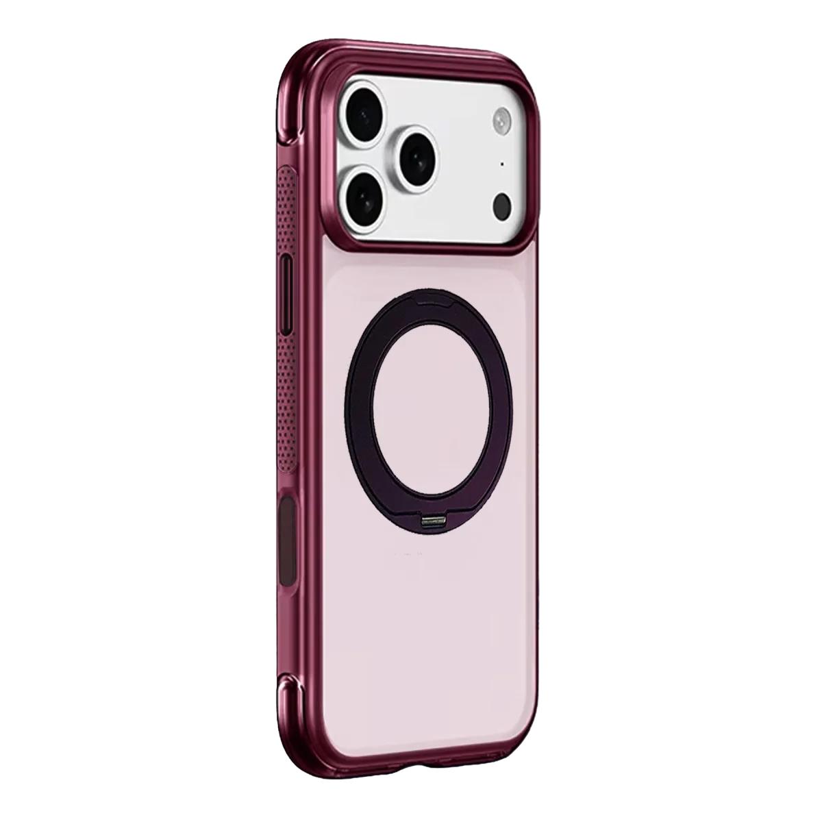 Joko Apple iPhone 18 Pro Max/17 Pro Max Airbag Ring Yüzüklü Magsafe Kapak - Bordo