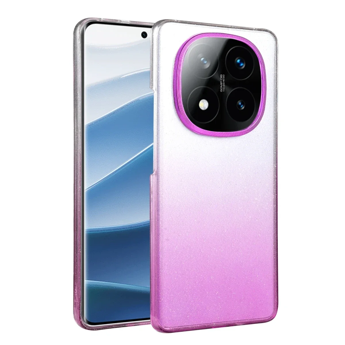 Xiaomi Redmi Note 14 Pro 5G Glossy Kapak - Mor