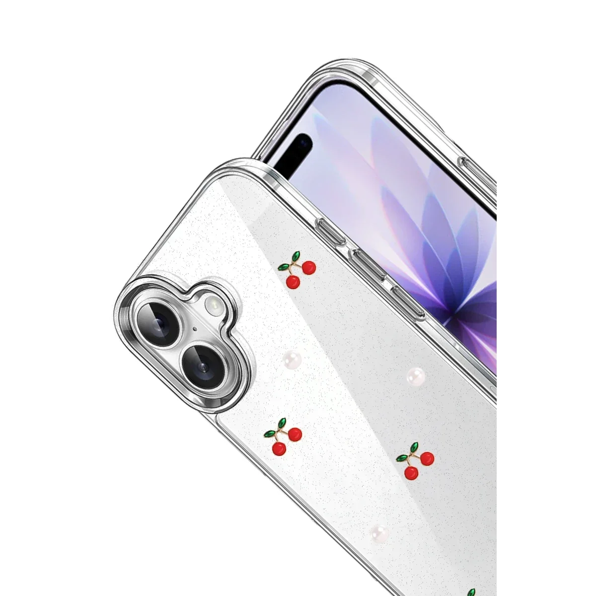 Apple iPhone 17 Fiyonk Desenli Kapak - Desen 9 görsel 3