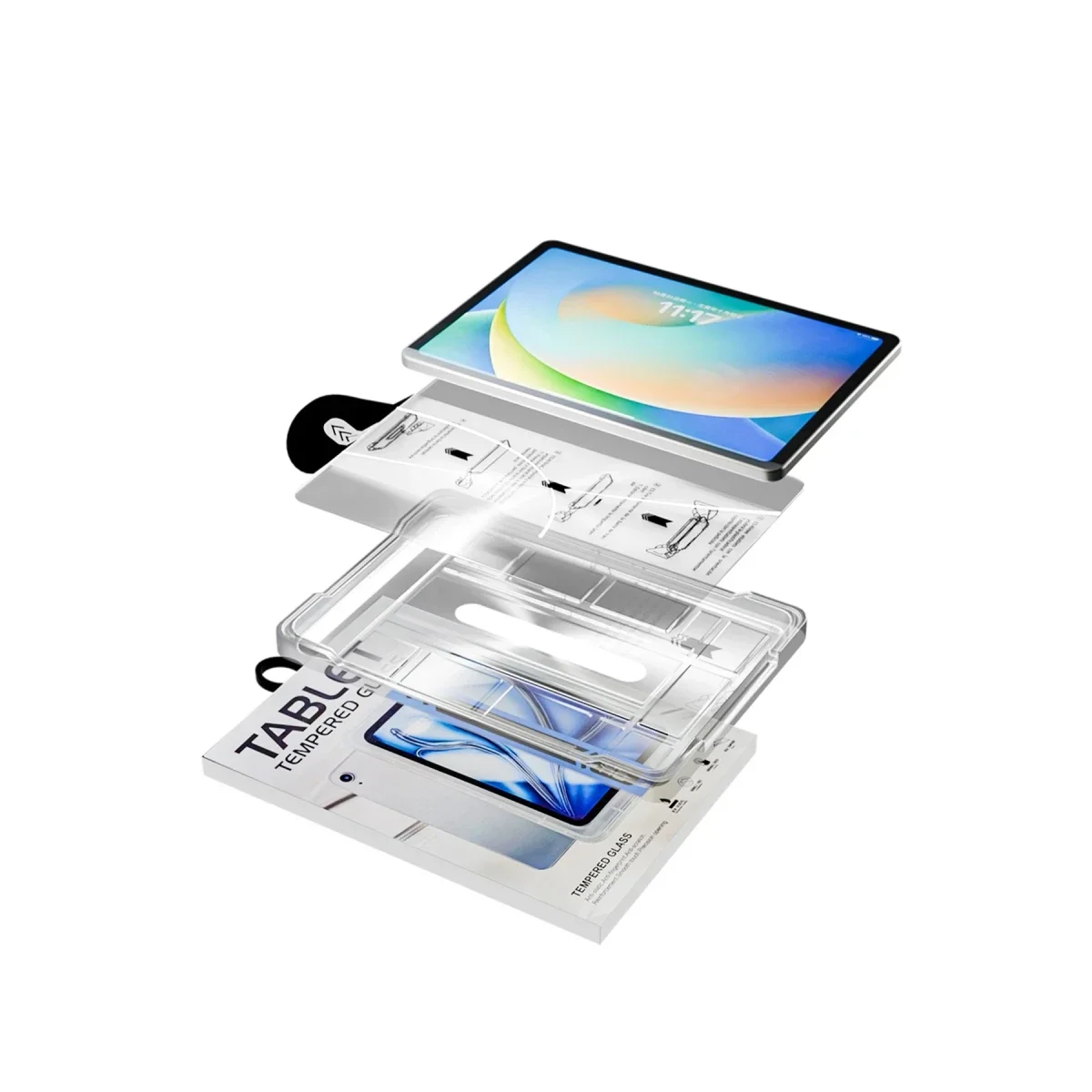 Joko Apple iPad Air 11 (2024) Magic Tablet Cam Ekran Koruyucu - Şeffaf görsel 4