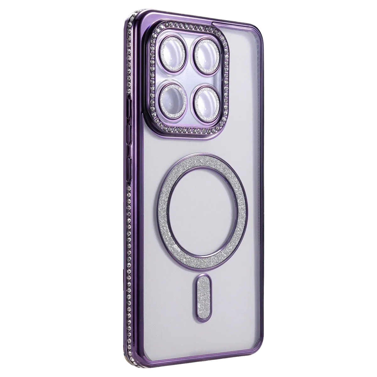 Xiaomi Mi 17T Joke Simli Magneticsafe Kılıf - Derin Mor görsel 2