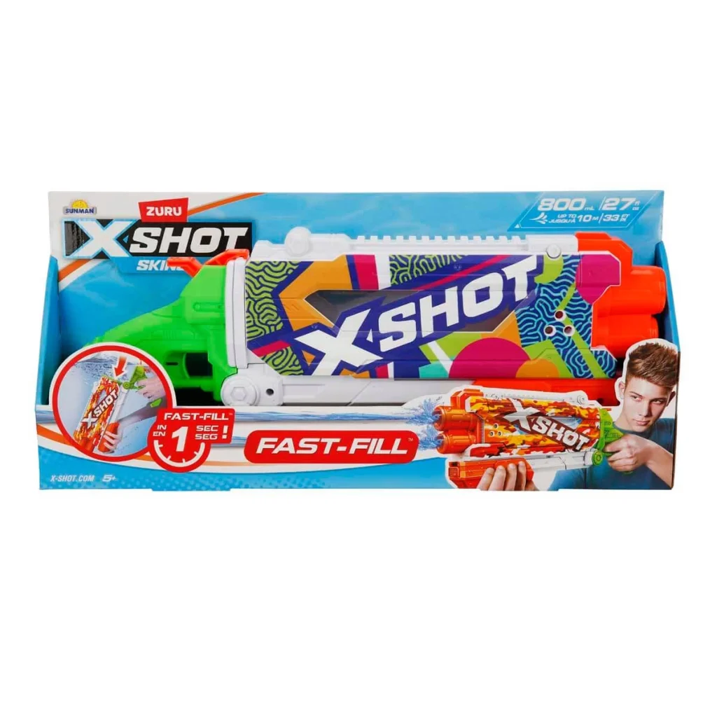 X-Shot Skins Pump Action Fast Fill SuTabancası 49,5cm görsel 4
