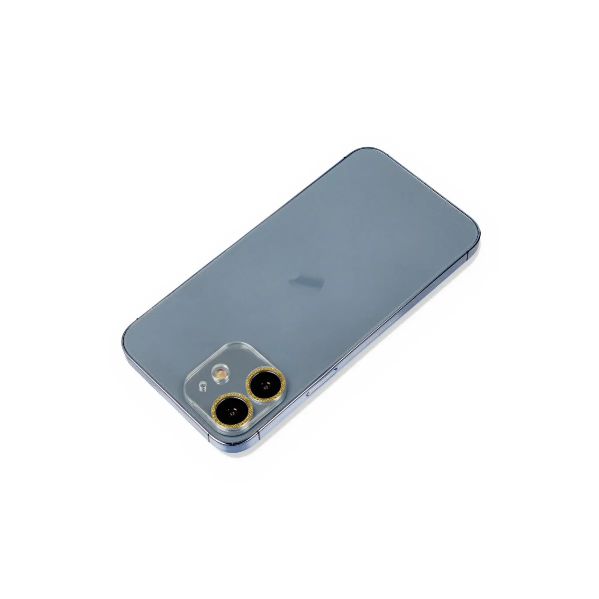 Apple İphone 12 Mini Shine Kamera Lens Koruma Cam - Gold