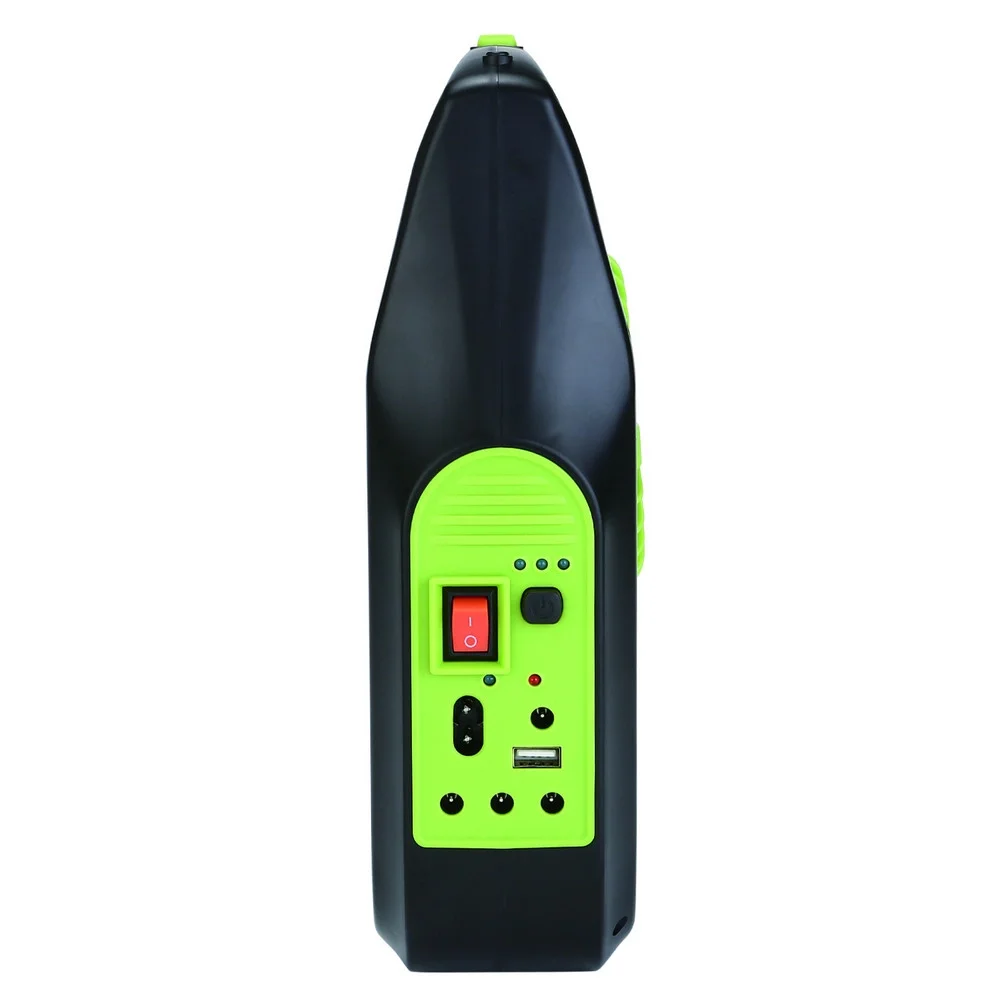 GS-909 Bluetooth Radyo USB Güneş Paneli Dahil Solar Enerjili 3 Ampullü Şarjlı Spot Fener görsel 5