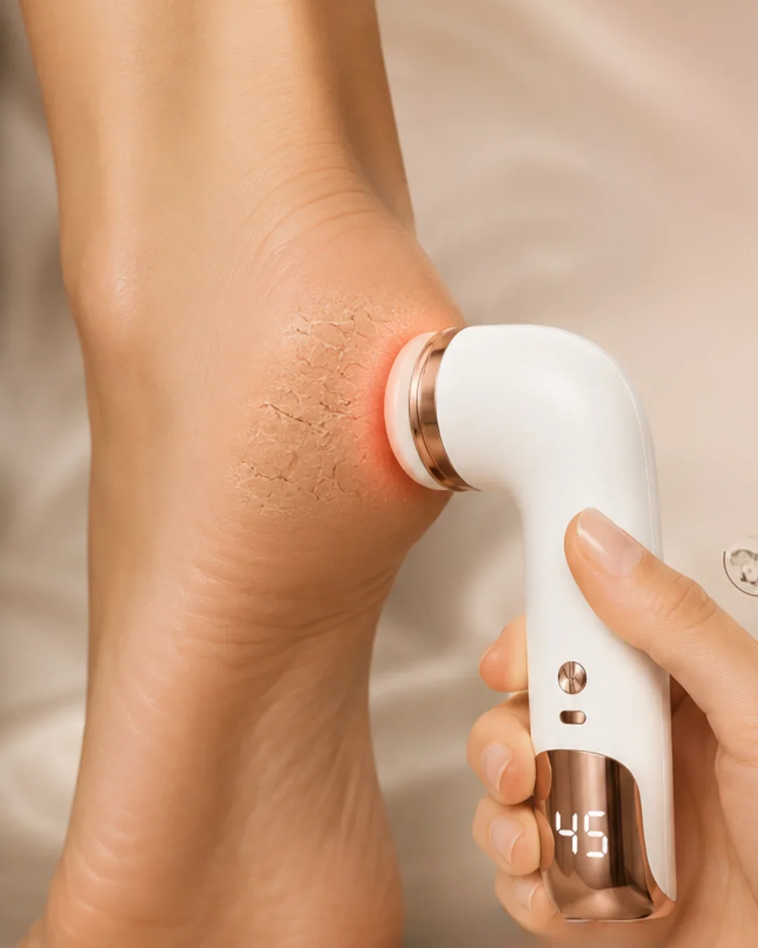Kablosuz Epilatör Topuk Tezleme ve Cilt Peeling Cihazı 3’ü 1 Arada