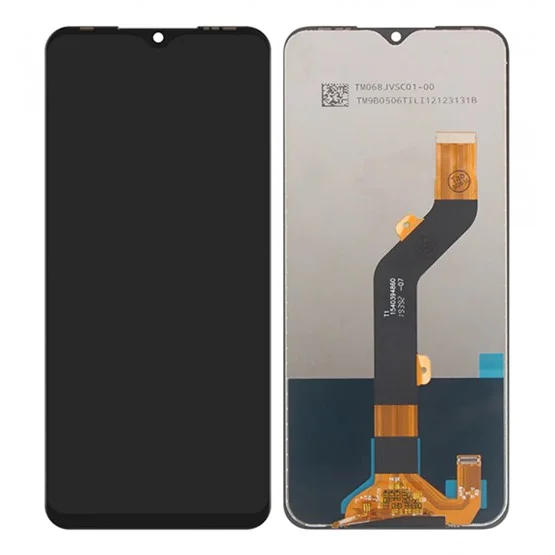 infinix Hot 9 UYUMLU Dokunmatik Ekran (Siyah) görsel 3