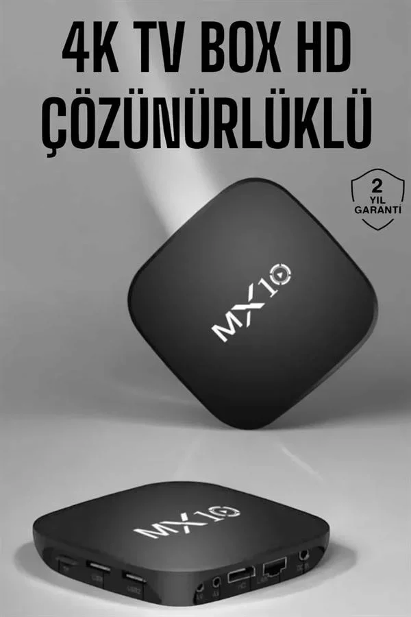 TV Box HD Çözünürlüklü 4 Çekirdekli 8 GB Dahili Hafıza Android Uyumlu görsel 2