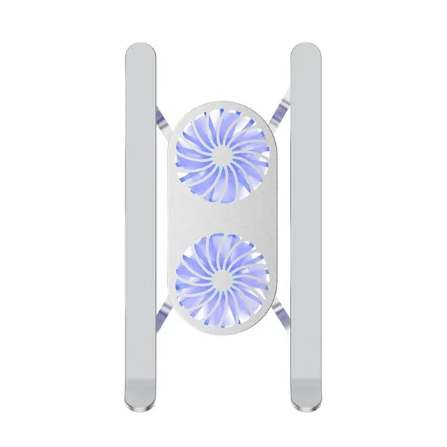 PM-24572 Çift Fan Taşınabilir Notebook Laptop Soğutucu Stand görsel 4