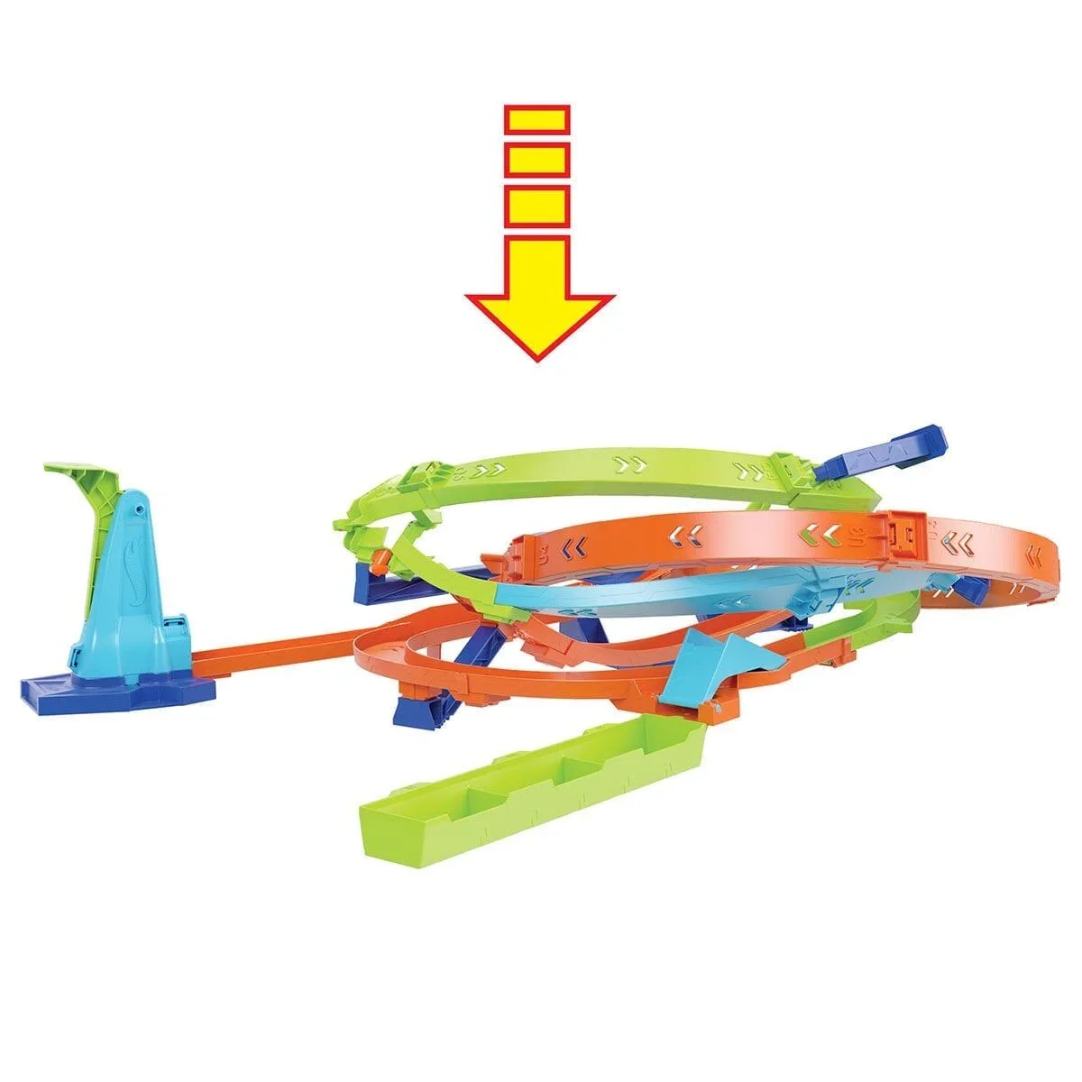 HTK16 Hot Wheels Bumerang Çemberli Yarış Pisti görsel 3