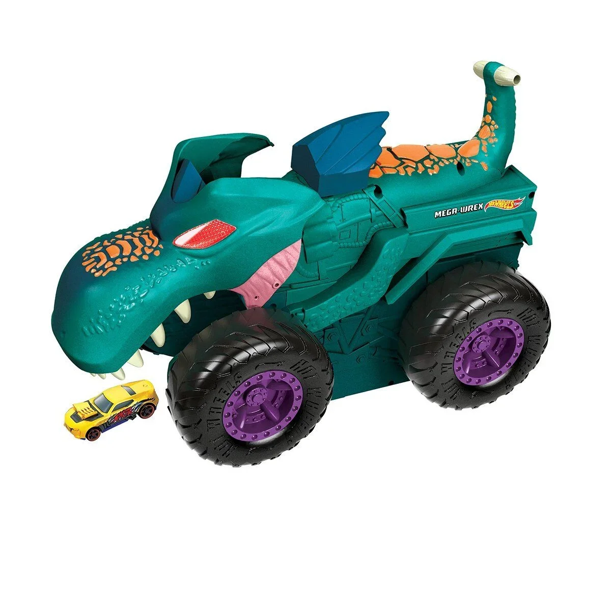 GYL13 Monster Trucks Araba Yiyen Mega Wrex, Hot Wheels Monster Trucks görsel 3