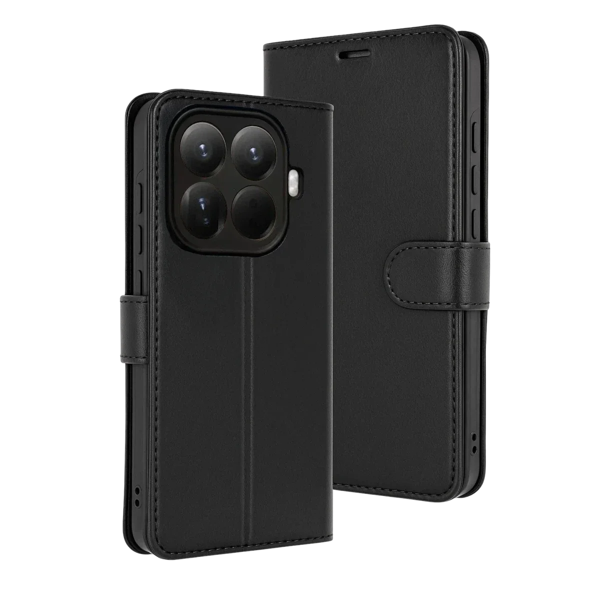 Xiaomi Mi 15T Pro Trend S Plus Kapaklı Kılıf - Siyah