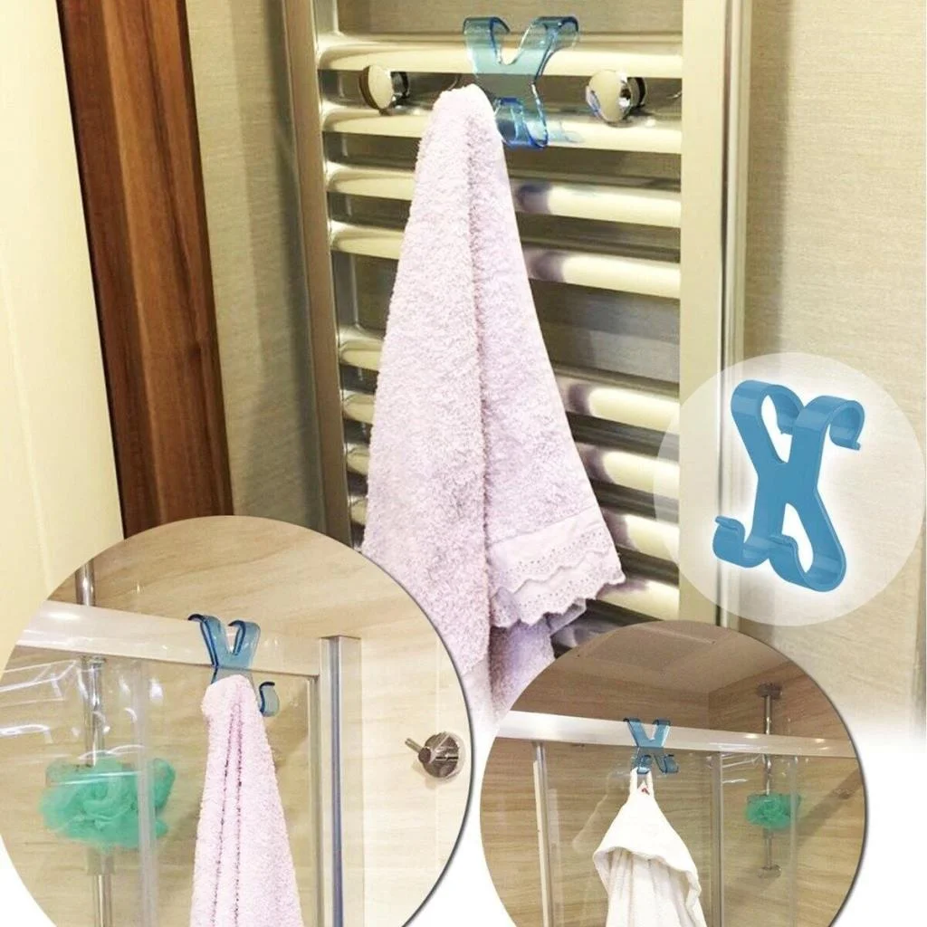 Hang it Pratik Kolay Taşımabilir Havlupan 2 Kancalı Banyo Askısı (adet fiyatıdır) görsel 3