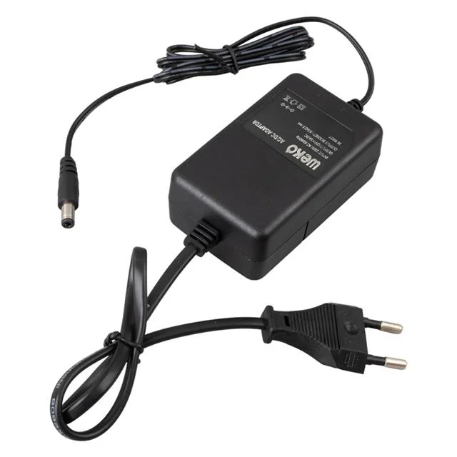 Weko 12 Volt 3 Amper 5.5*2.5 Uçlu Yerli Üretim Plastik Kasa Masaüstü Adaptör görsel 3