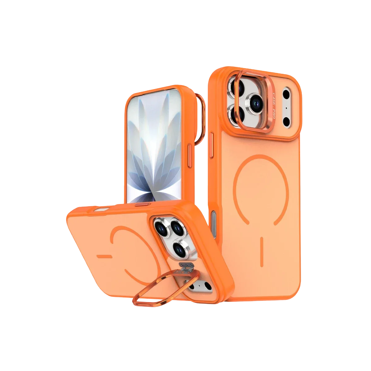 Joko Apple iPhone 17 Pro Flexa Magsafe Kapak - Turuncu