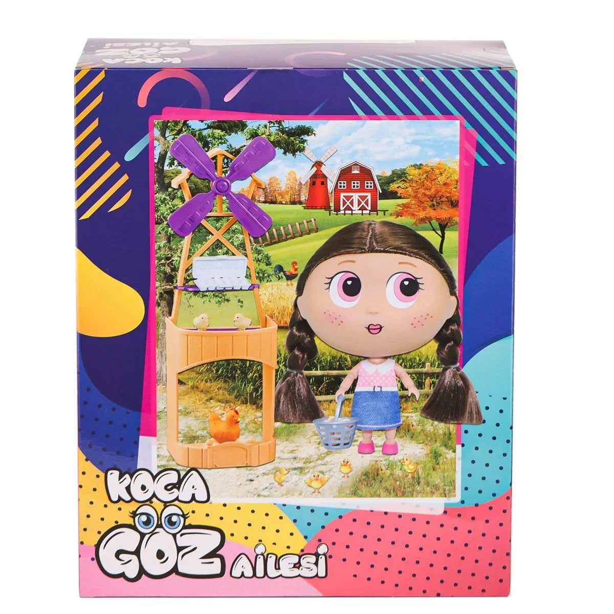 BLD295 Koca Göz Ailesi Tavukçu -Birliktoys görsel 2