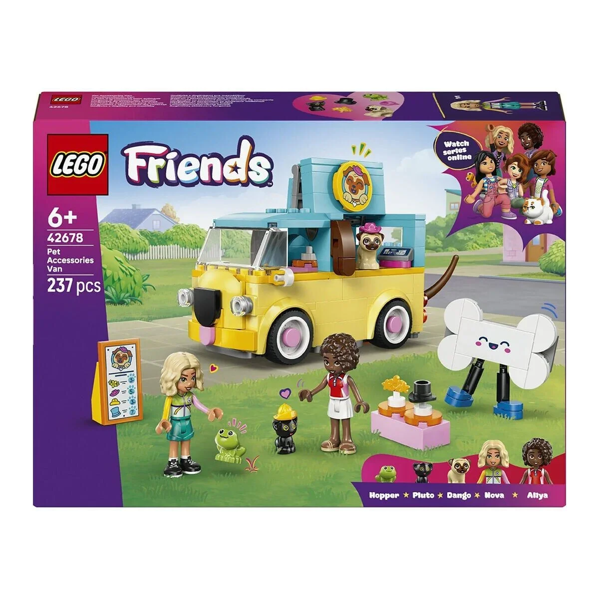 42678 Lego Friends Evcil Hayvan Aksesuarları Kamyoneti 237 parça +6 yaş görsel 3