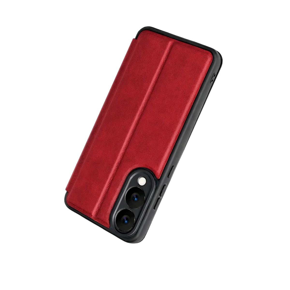 Samsung Galaxy S25 Edge Flip Cover - Kırmızı görsel 3