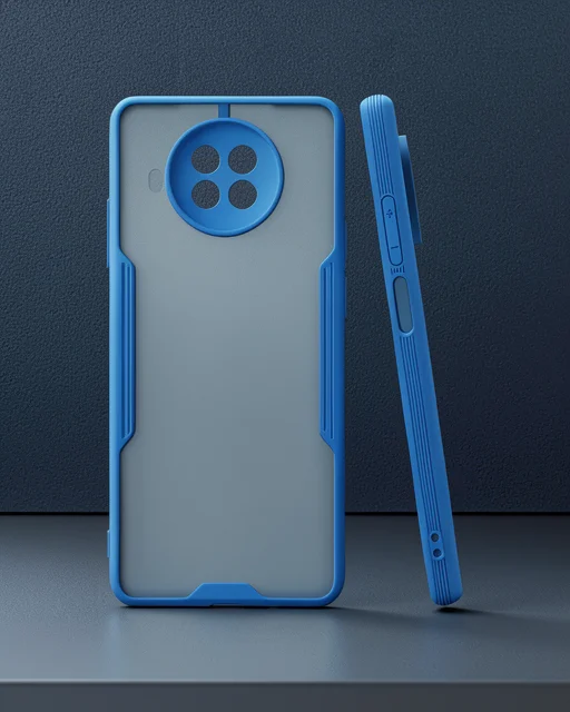 Xiaomi Mi 10t Lite Kılıf Platin Silikon - Mavi