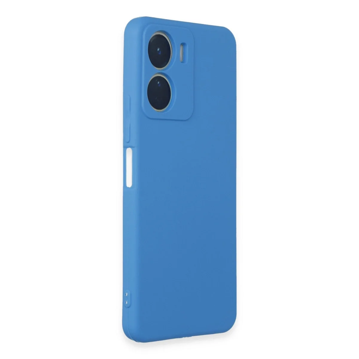 Vivo Y16 Kılıf First Silikon - Mavi görsel 2