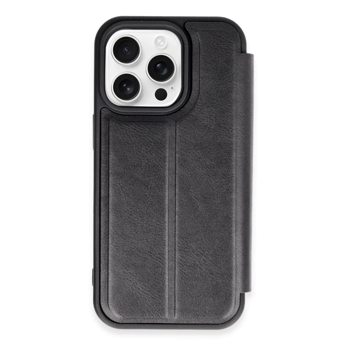 Apple iPhone 14 Pro Kılıf Flip Cover - Siyah