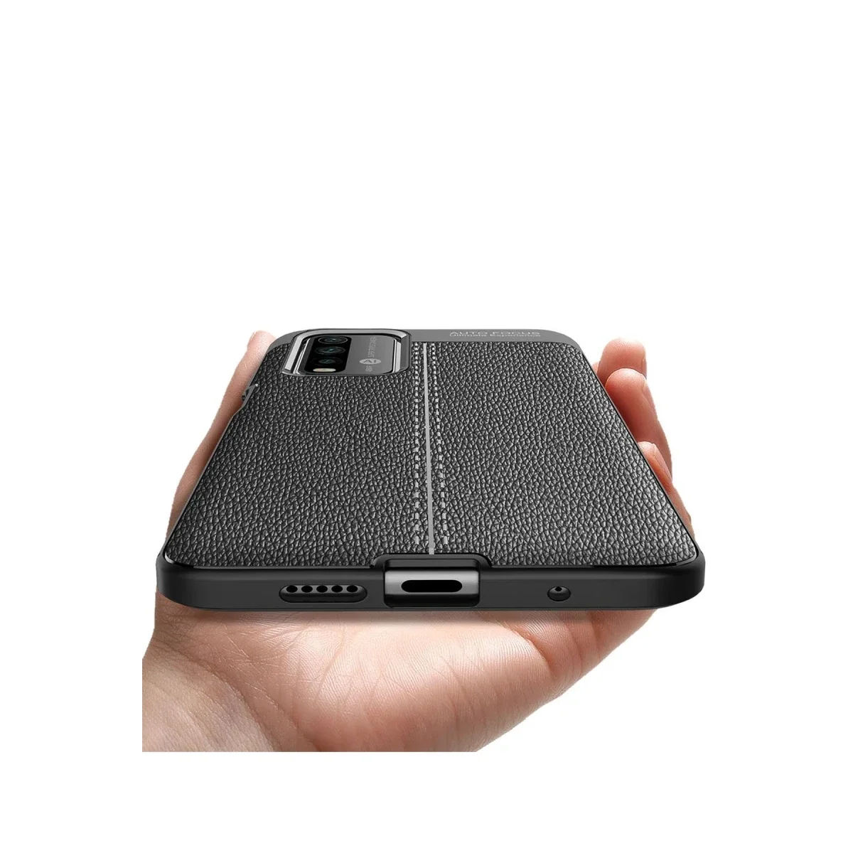 Xiaomi Redmi 9T Kılıf Auto Focus Kapak - Kırmızı görsel 6
