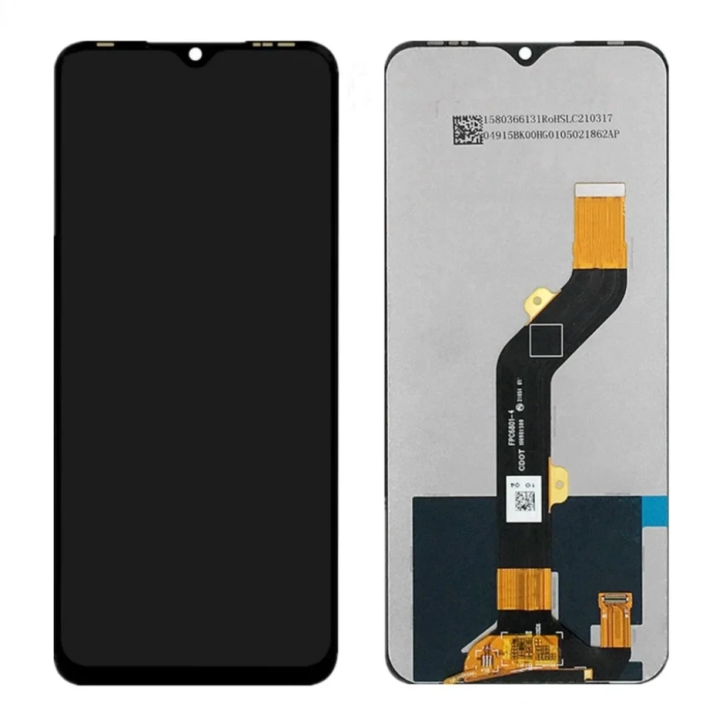 infinix Hot 10S Dokunmatik Ekran (Siyah) görsel 2