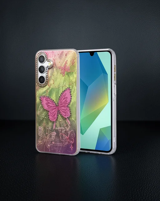 Samsung Galaxy A35 5g Kılıf Blade Aynalı Desenli Kapak - Desen 8