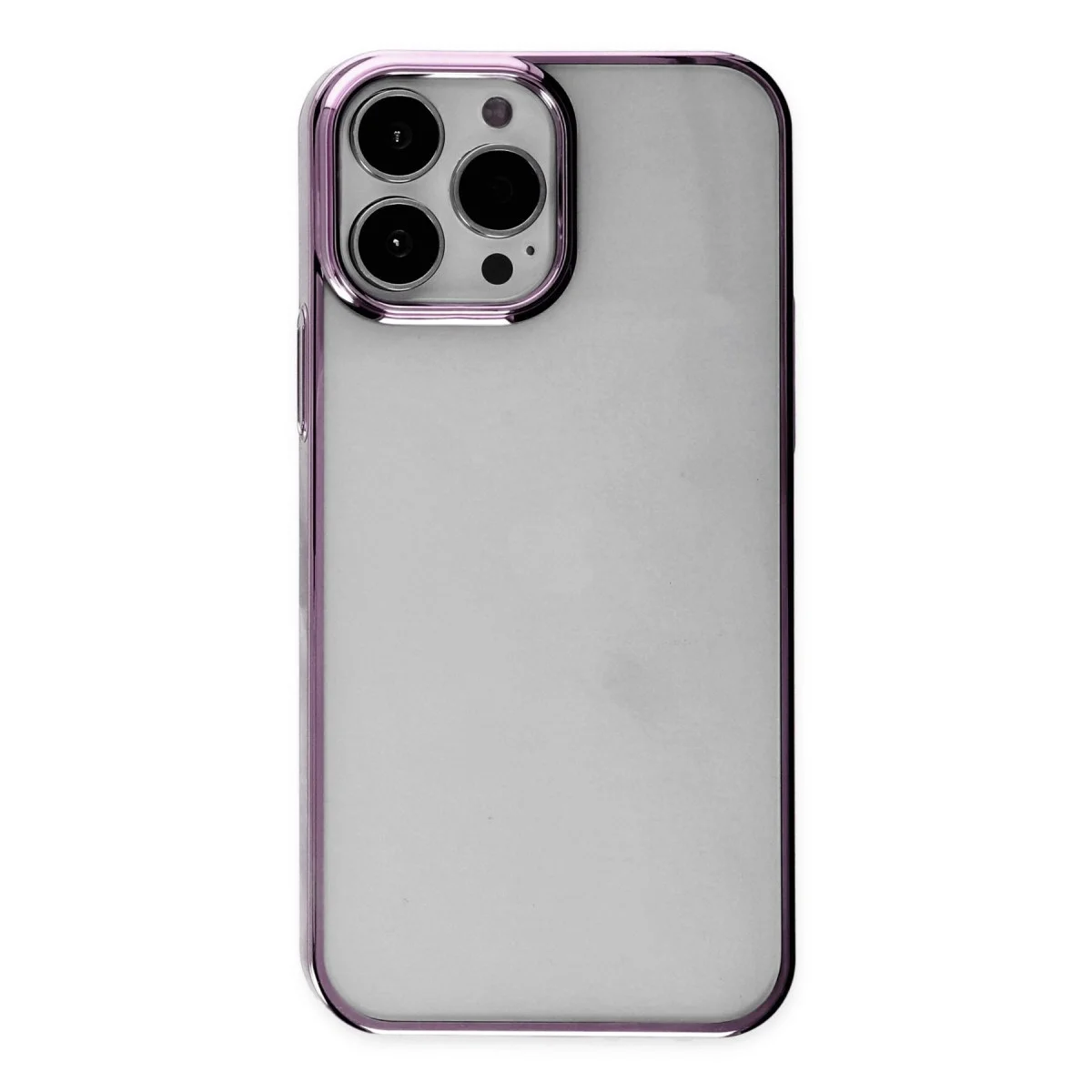 Apple İphone 14 Pro Kılıf Element Silikon - Lila