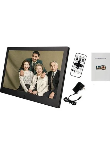 Vothoon 10-inç Lcd Ekran Dijital Fotoğraf Çerçevesi görsel 4