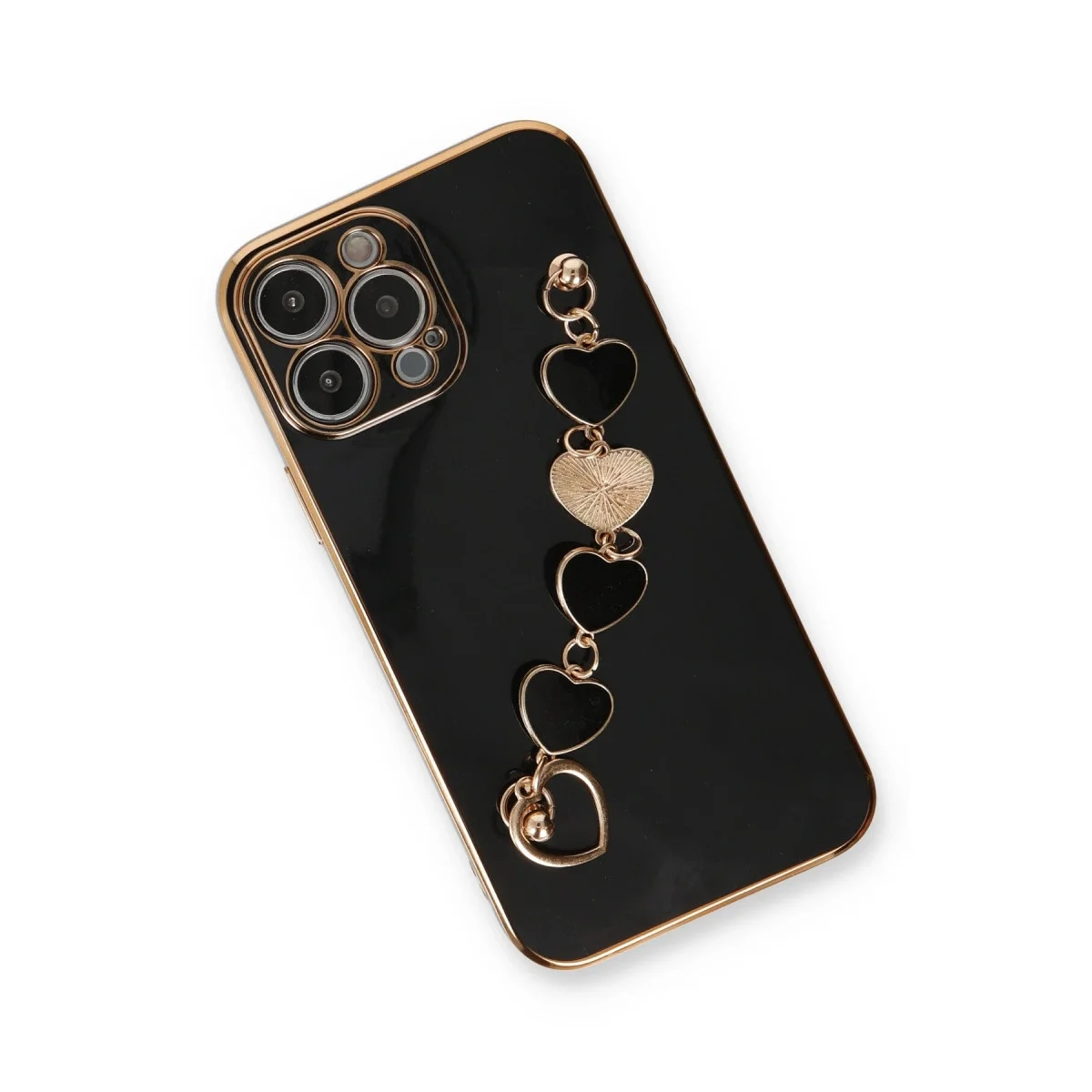 Apple İphone 14 Pro Max Kılıf Esila Silikon - Siyah görsel 2