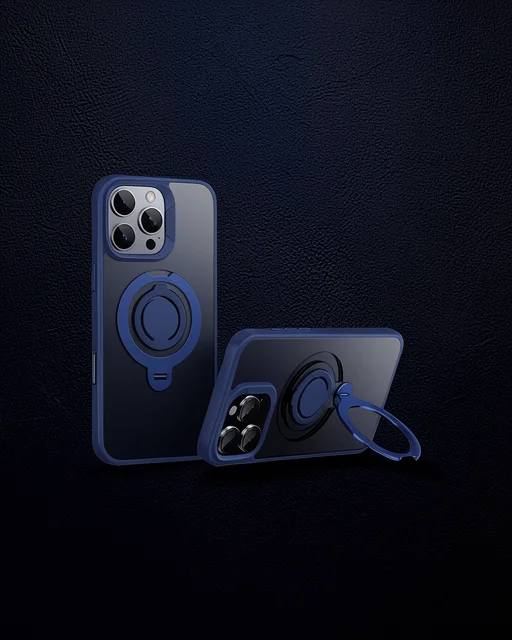 Joko Apple İphone 16 Pro Avatar 360 Dönen Magsafe Kapak - Lacivert