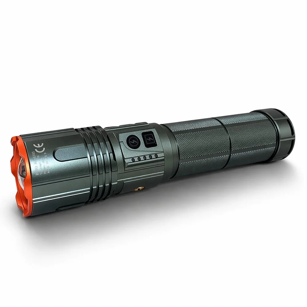 BD-5503 30W TG LED Alüminyum Alaşımlı Zoomlu Type-C Şarjlı El Feneri