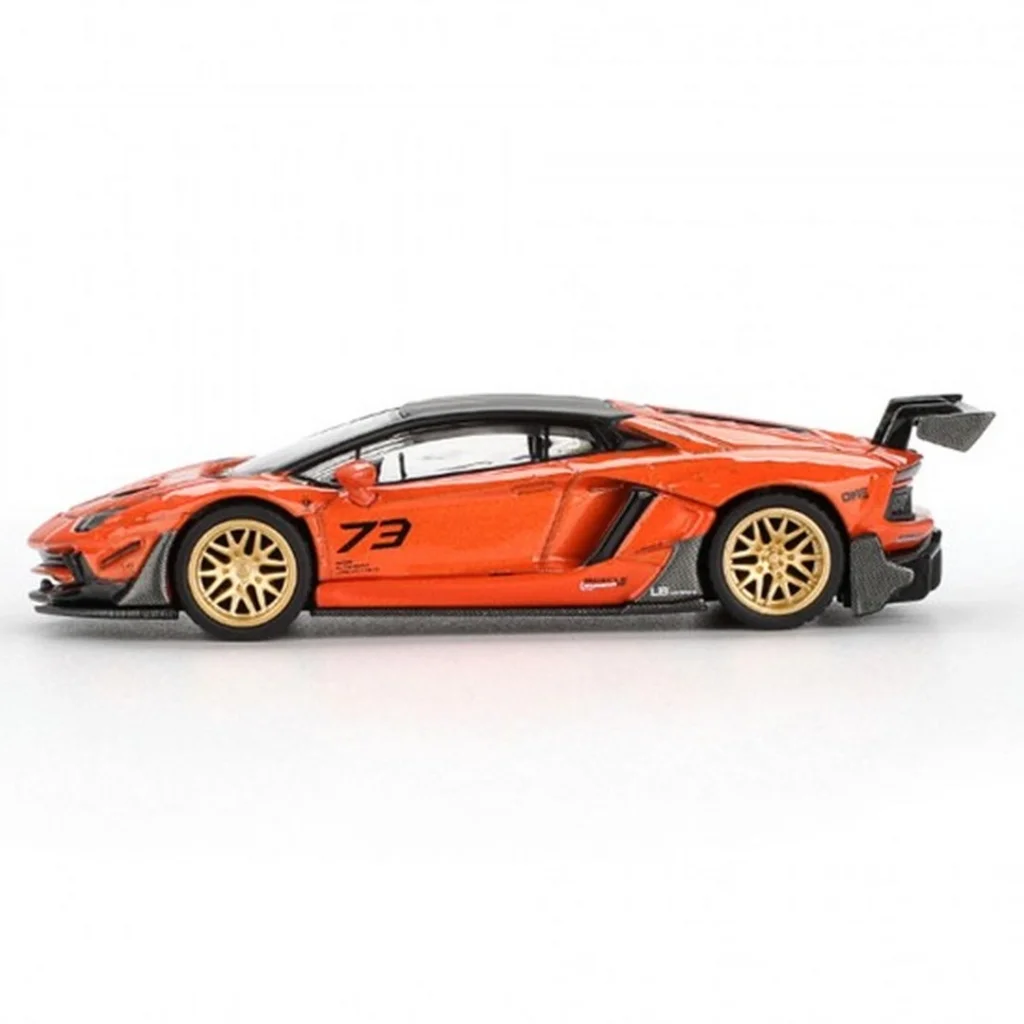 1/64 LB WORKS Lamborghini Aventador Limited Edition Orange MDX 2025 görsel 3