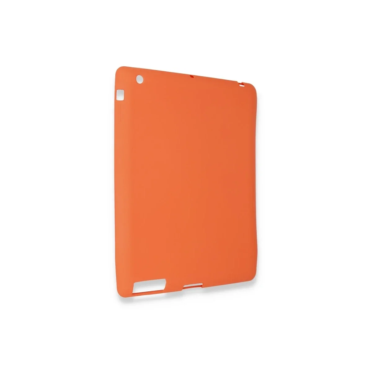 Apple iPad 4 9.7 Kılıf Evo Tablet Silikon - Turuncu görsel 2