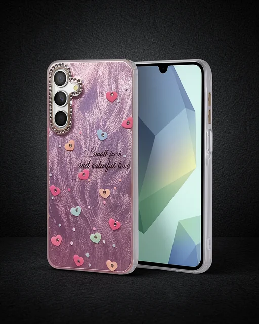 Samsung Galaxy S24 Fe Kılıf Blade Aynalı Desenli Kapak - Desen 8