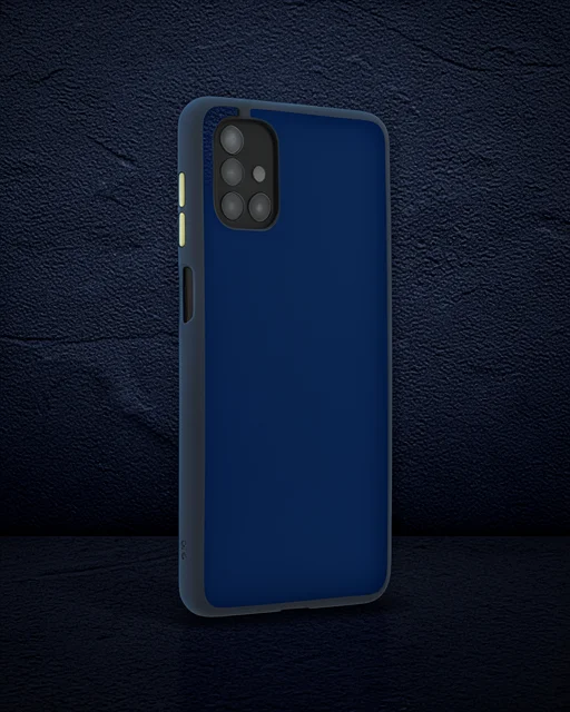 Samsung Galaxy M51 Kılıf Montreal Silikon Kapak - Lacivert