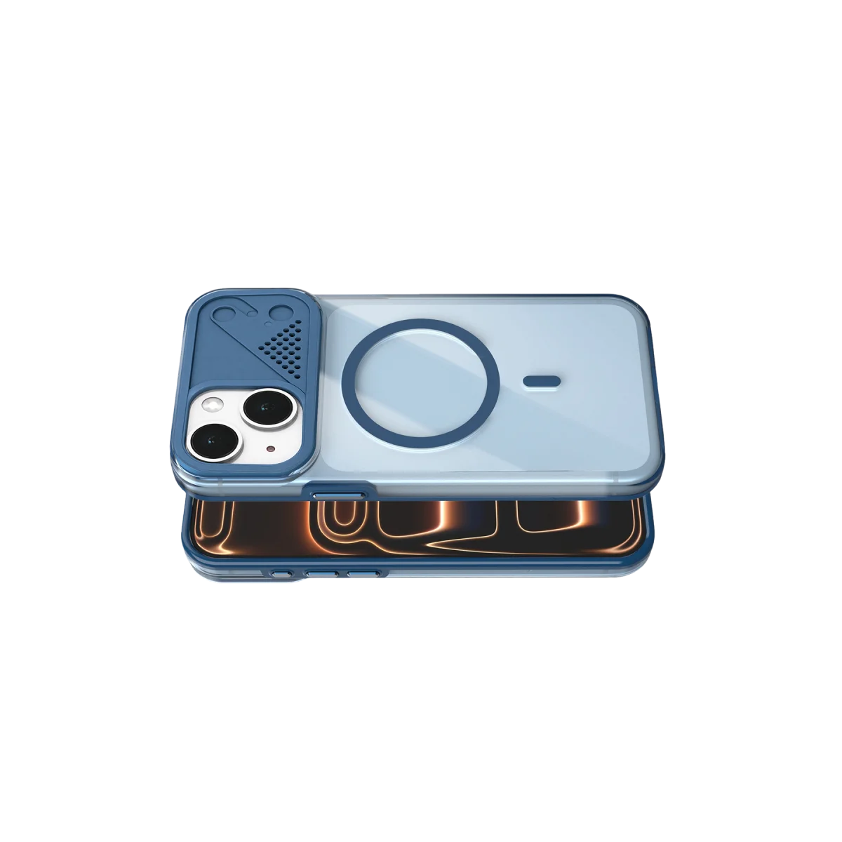 Joko Apple iPhone 14 Zinko Magsafe Kapak - Lacivert görsel 3
