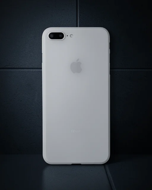 Apple İphone 7 Plus Kılıf Pp Ultra İnce Kapak - Beyaz