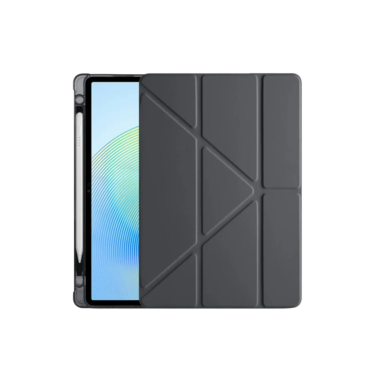 Xiaomi Redmi Pad 2 Kalemlikli Mars Tablet Kılıfı - Siyah görsel 2