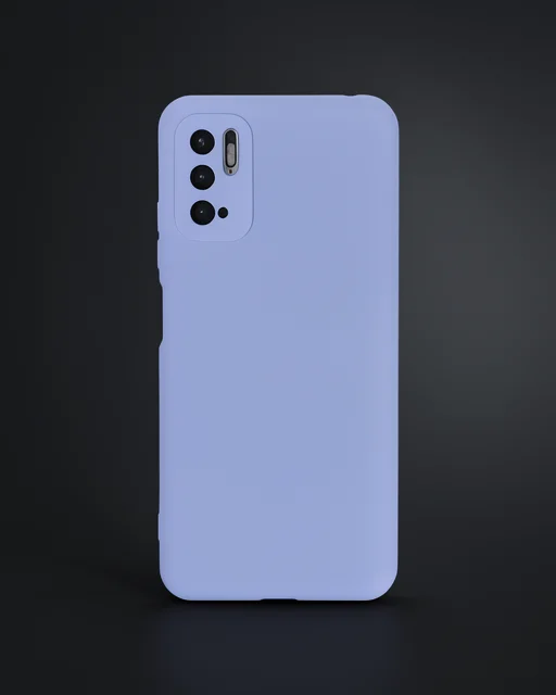 Xiaomi Redmi Note 10 5g Kılıf Nano İçi Kadife Silikon - Lila