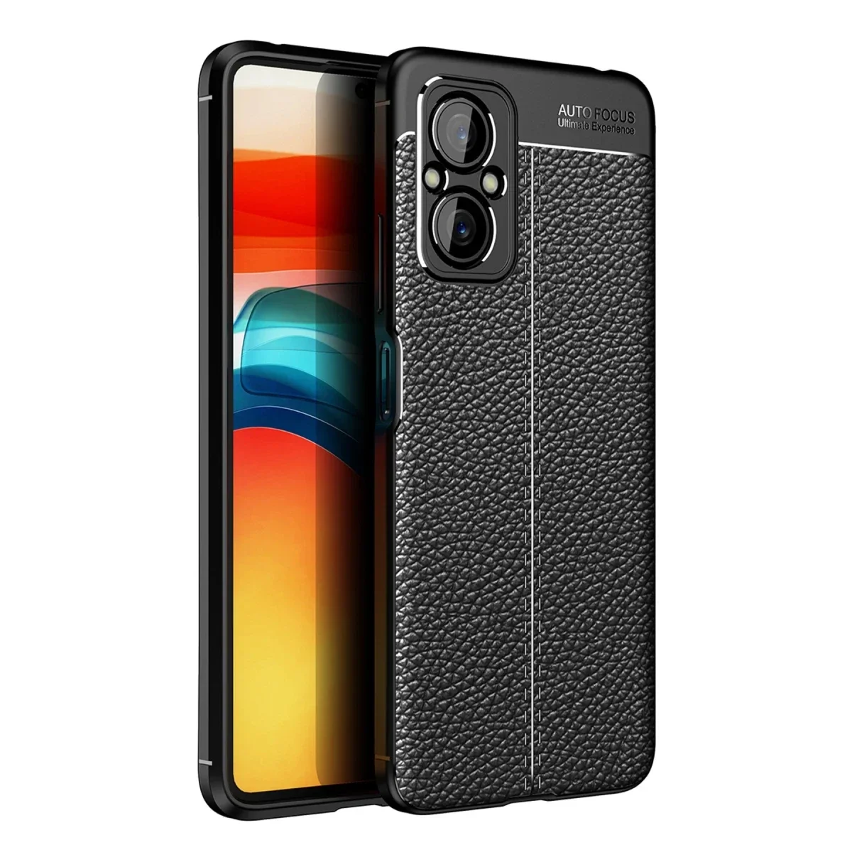 Xiaomi Poco M5 Kılıf Auto Focus Kapak - Siyah