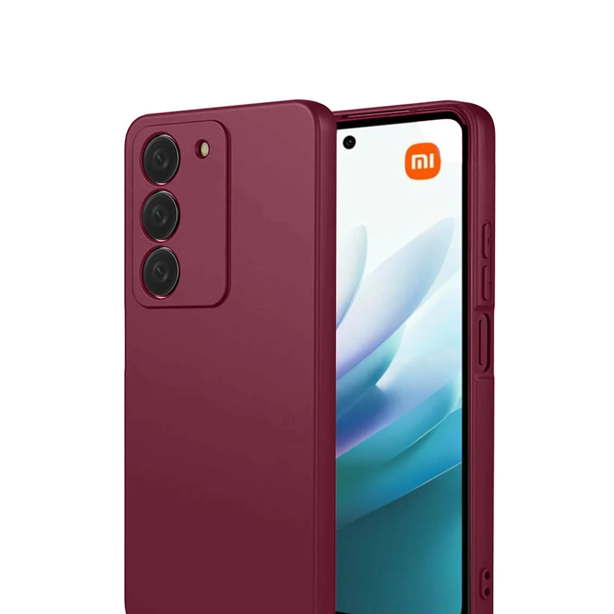 Xiaomi Redmi 15 4g First Silikon - Bordo görsel 2