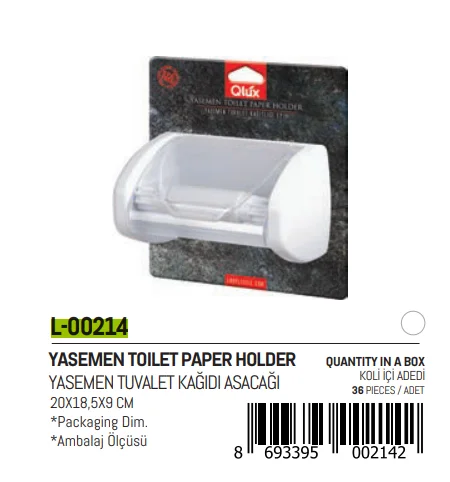 Kapaklı WC Kağıtlık görsel 2