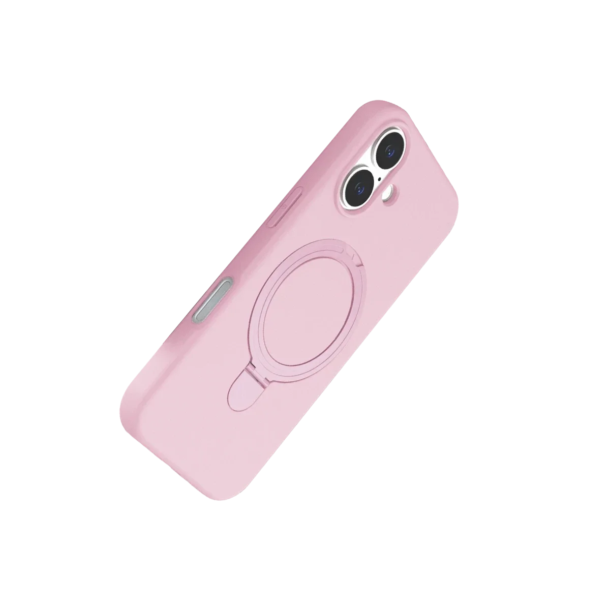 Apple iPhone 17 Regal Magsafe Standlı Kapak - Açık Pembe görsel 4