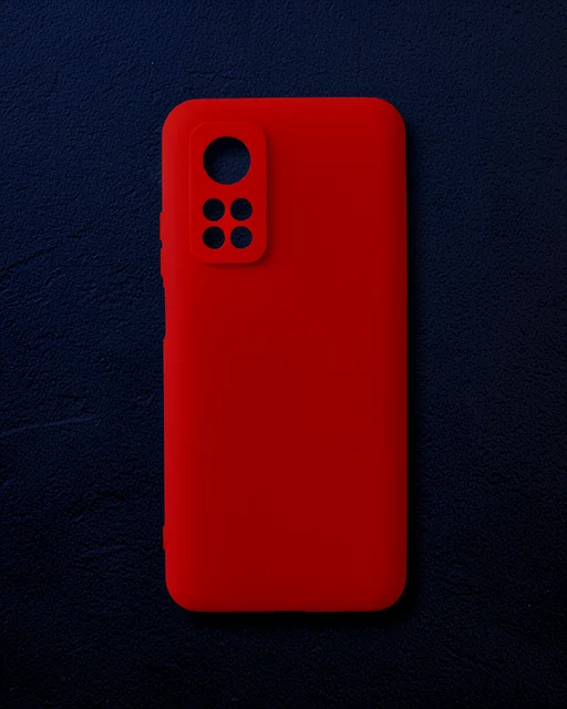 Xiaomi Mi 10t Kılıf Nano İçi Kadife Silikon - Kırmızı
